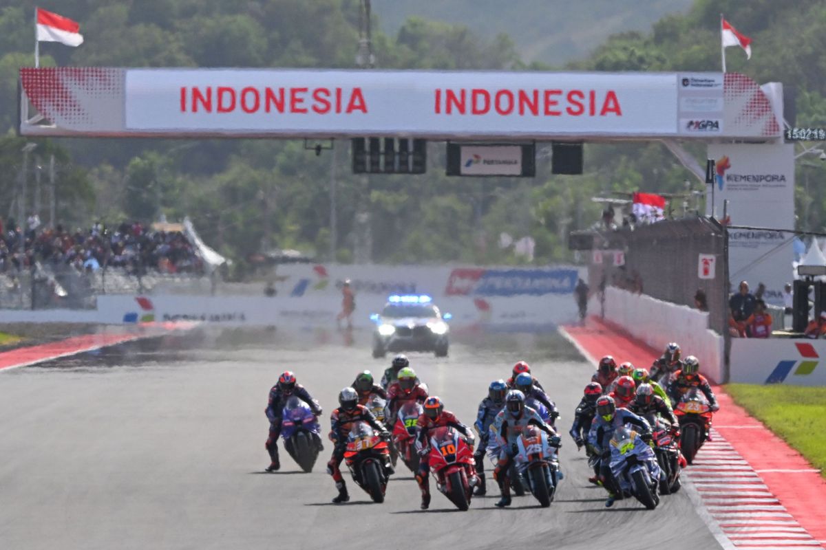 otomotif, mandalika, MotoGP Indonesia, sport, MotoGP Mandalika, MotoGP Indonesia 2025, 4 Kali Digelar, MotoGP Indonesia Selalu Lahirkan Juara Berbeda