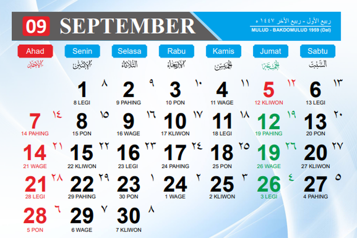 long weekend September 2025, 1 september 2025 hari apa, 1 september, Hari Polisi Wanita 1 September, libur Maulid Nabi 5 September 2025, Kalender September 2025 lengkap, Hari penting nasional September 2025, Daftar hari internasional September 2025, 1 September 2025 Hari Apa? Ini Daftar Hari Penting Nasional dan Internasional