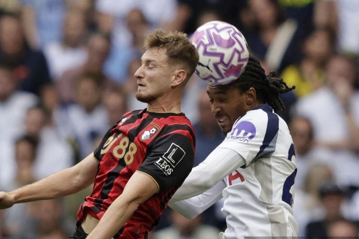 Liga Inggris, Premier League, Tottenham Hotspur, Tottenham vs Bournemouth, Hasil Tottenham Vs Bournemouth 0-1, Spurs Tak Berdaya di Kandang Sendiri