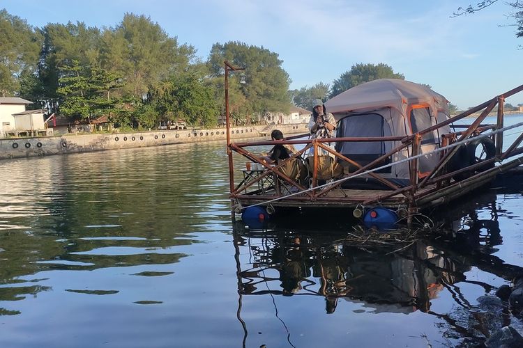 KULON PROGO, Pantai Glagah, Kulon Progo, Wisata Kulon Progo, Camping Ground Baru di Pantai Glagah Kulon Progo, Bisa Kemah Atas Air