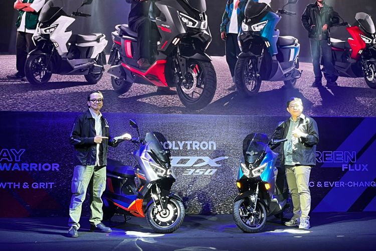 Polytron, motor listrik, motor baru, harga motor, Polytron Fox 350, Polytron Fox 350 Resmi Meluncur, Segini Harganya