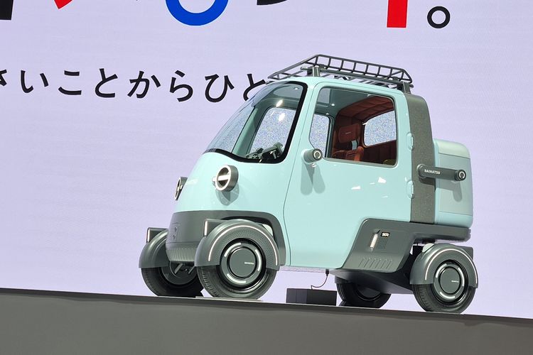listrik, jepang, Daihatsu, legenda, bemo, retro modern, Japan Mobility Show 2025, Midget x, Midget X, Reinkarnasi Legenda Daihatsu di Era Elektrifikasi