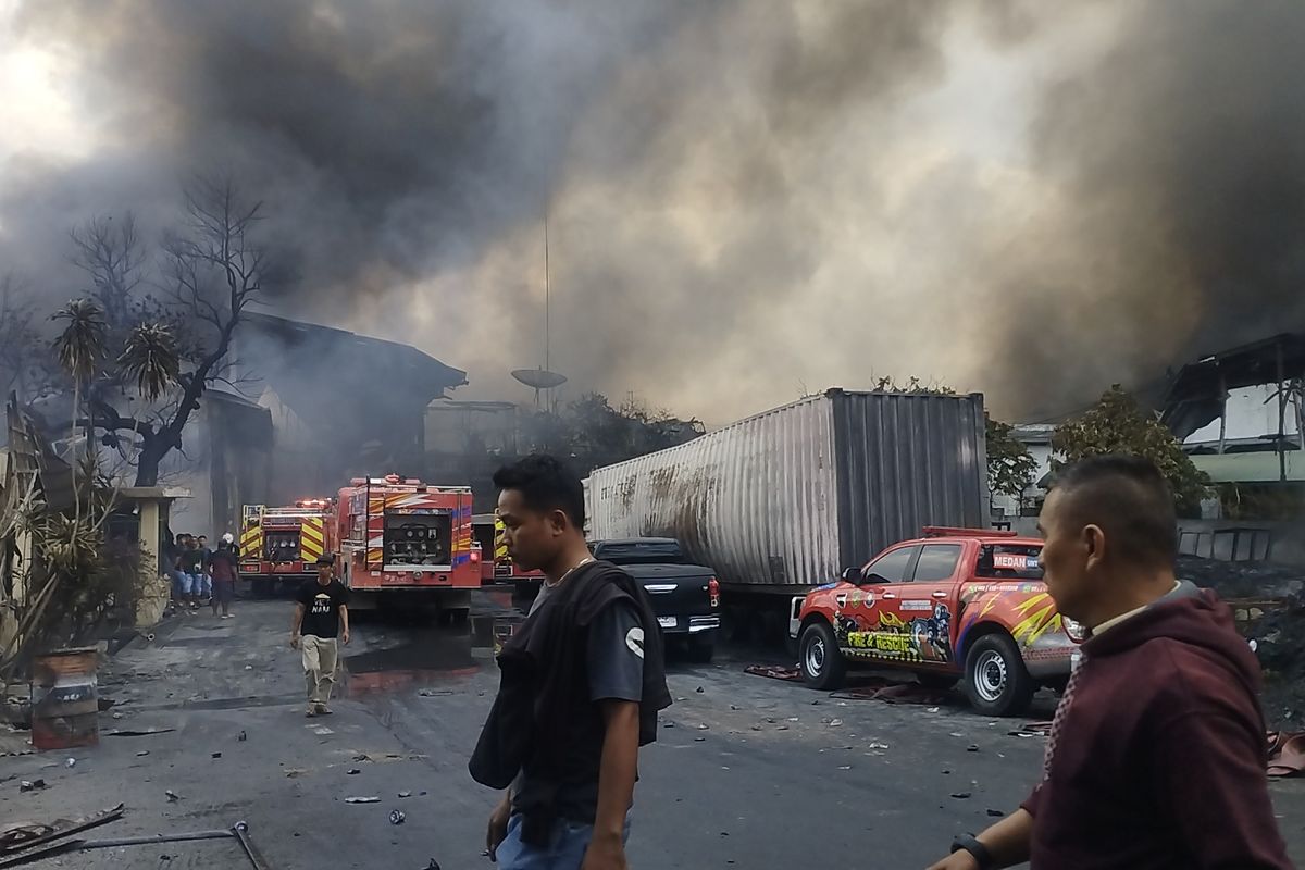 pekerja, Medan, Nasib Pekerja Pabrik Swallow Medan yang Terbakar: Baru Sepekan Kerja Usai Dirumahkan 2 Bulan