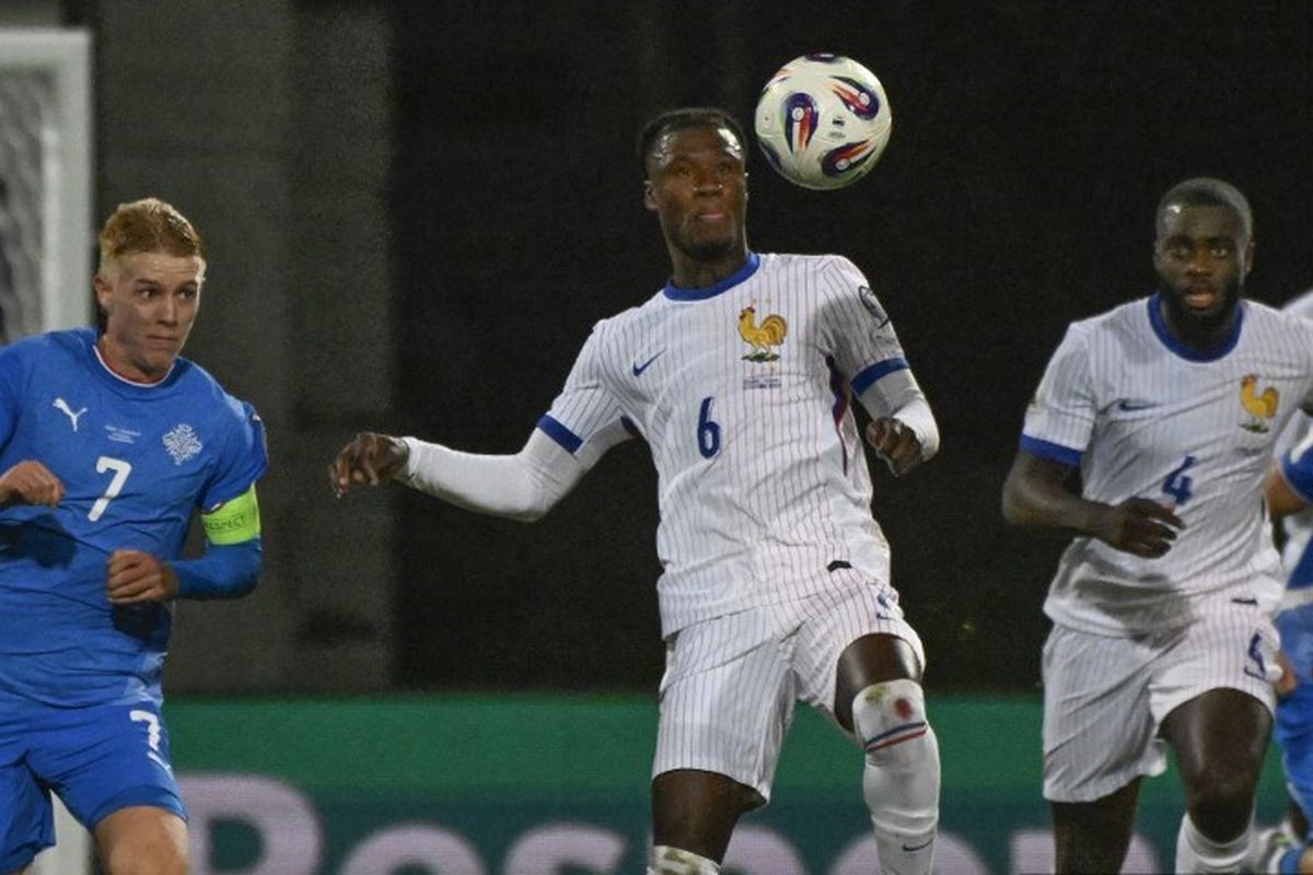 Kylian Mbappe, piala dunia 2026, Islandia Vs Perancis, islandia, Prancis, kualifikasi piala dunia 2026, Prancis vs Islandia, hasil islandia vs perancis, Hasil Islandia Vs Perancis 2-2: Tanpa Mbappe, Les Bleus Tertahan