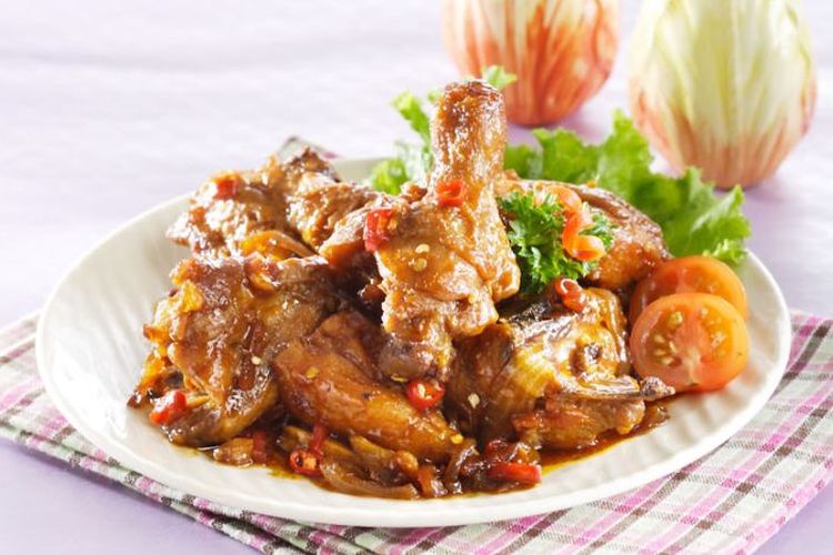 resep ayam kecap, bumbu ayam kecap, ayam kecap pedas manis bawang bombay, tips masak ayam kecap, Resep Ayam Kecap Saus Kental dan Meresap, 4 Langkah Masak