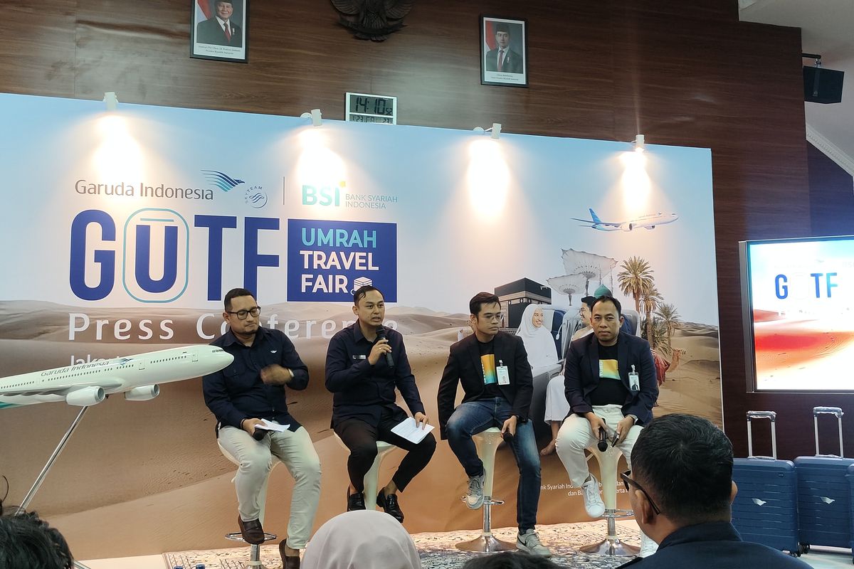 Garuda Umrah Travel Fair 2026, Garuda Umrah Travel Fair 2026, Tiket Pesawat Jakarta-Jeddah Mulai Rp 14 Juta
