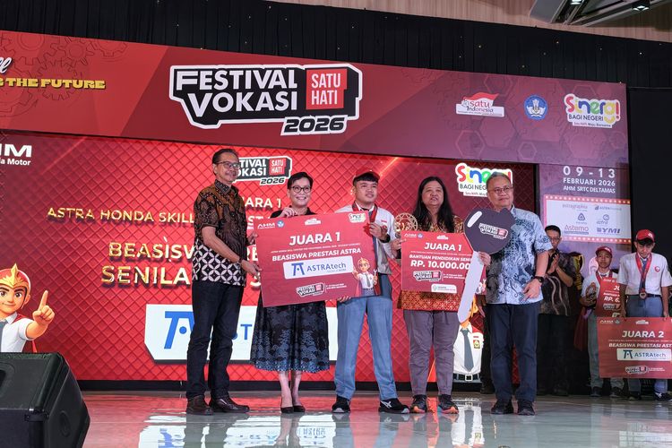 Astra Honda Motor, vokasi, Pemenang Festival Vokasi Satu Hati 2026 Astra Honda Motor