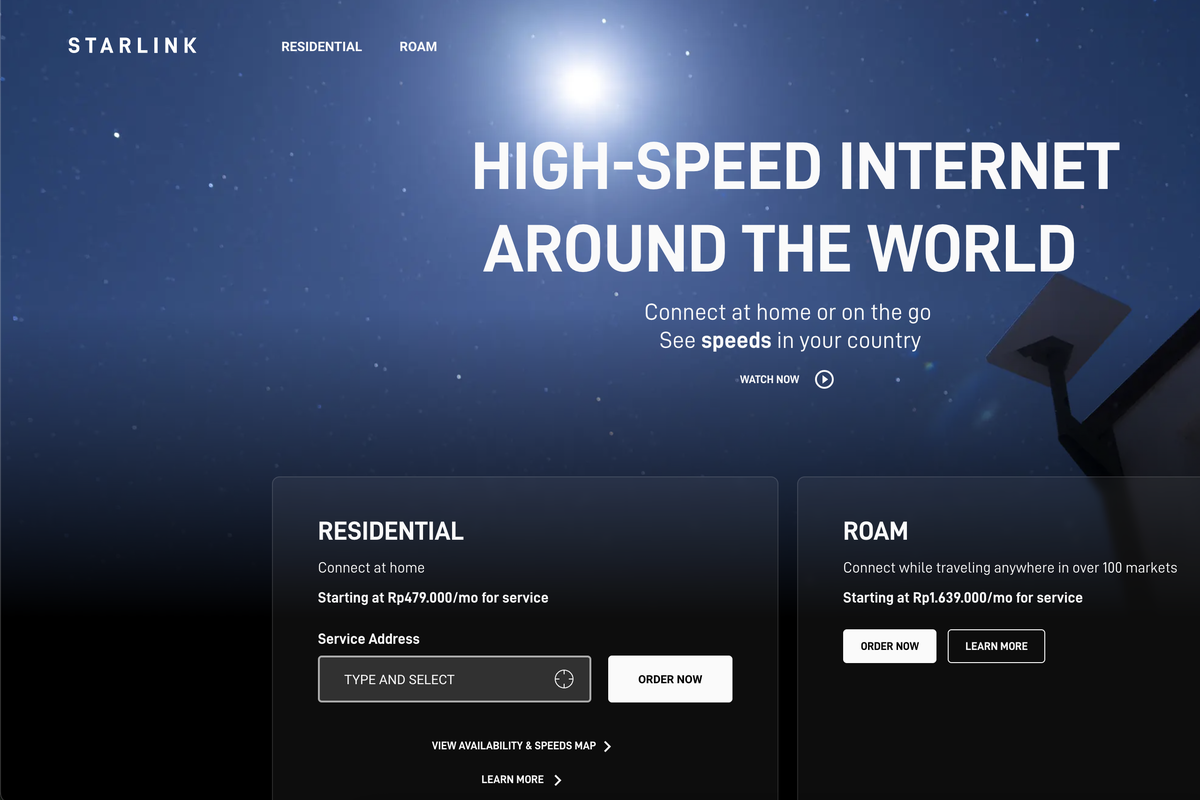 Starlink, starlink indonesia, cara daftar starlink indonesia, Starlink Buka Pendaftaran Pelanggan Baru Lagi di Indonesia, Begini Caranya