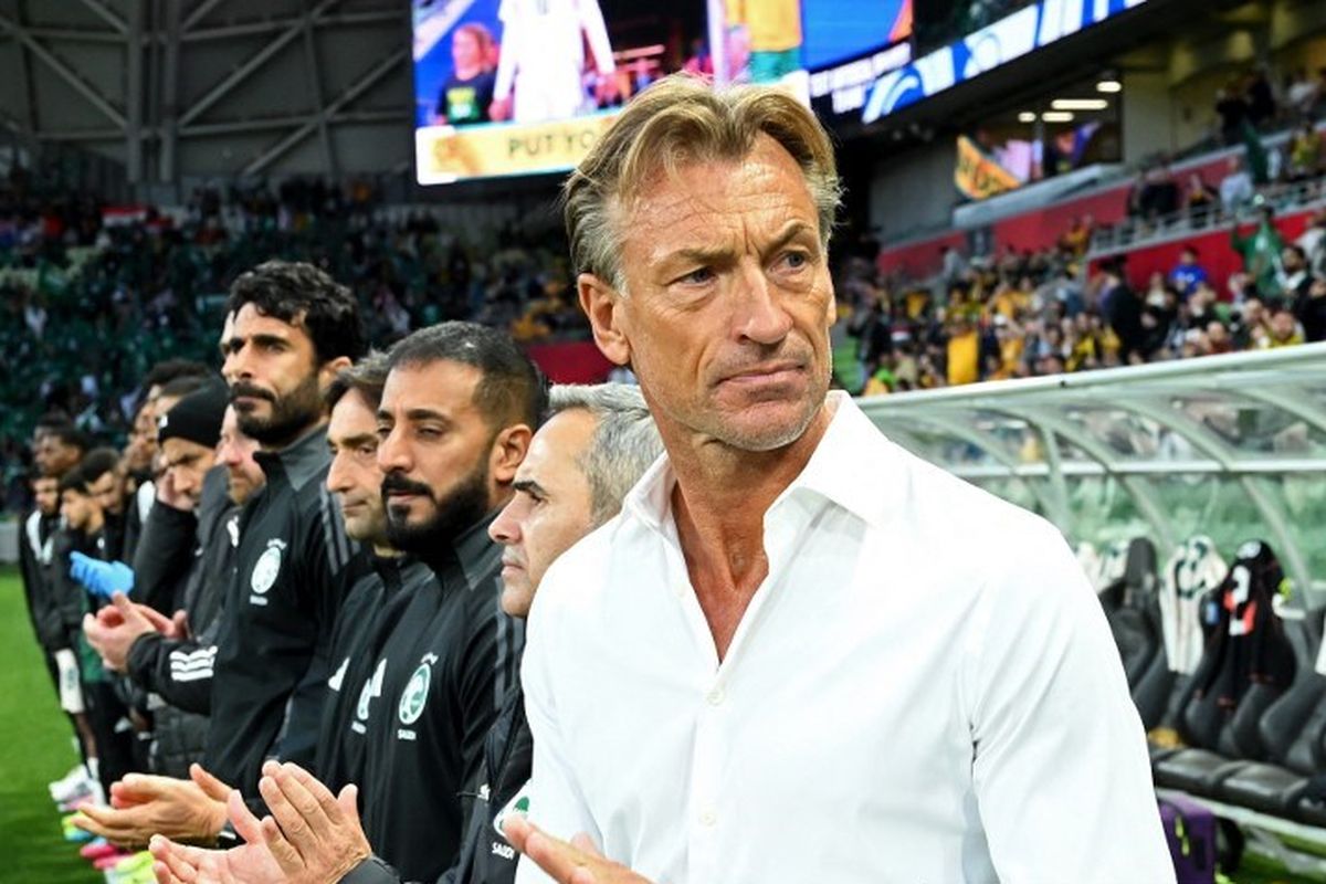 Arab Saudi, Timnas Indonesia, Herve Renard, prediksi susunan pemain, Indonesia vs Arab Saudi, timnas indonesia vs arab saudi, Putaran Keempat Kualifikasii Piala Dunia 2026 Zona Asia, Media Arab Saudi Bocorkan Susunan Pemain The Green Falcons Lawan Indonesia