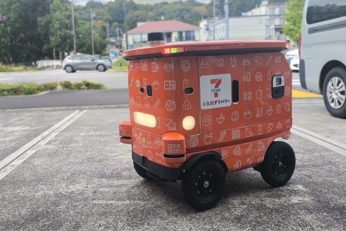 7-Eleven, Suzuki, kendaraan otonom, Suzuki Motor Corporation, Suzuki Ciptakan Robot Kurir, Solusi buat Masalah Sosial