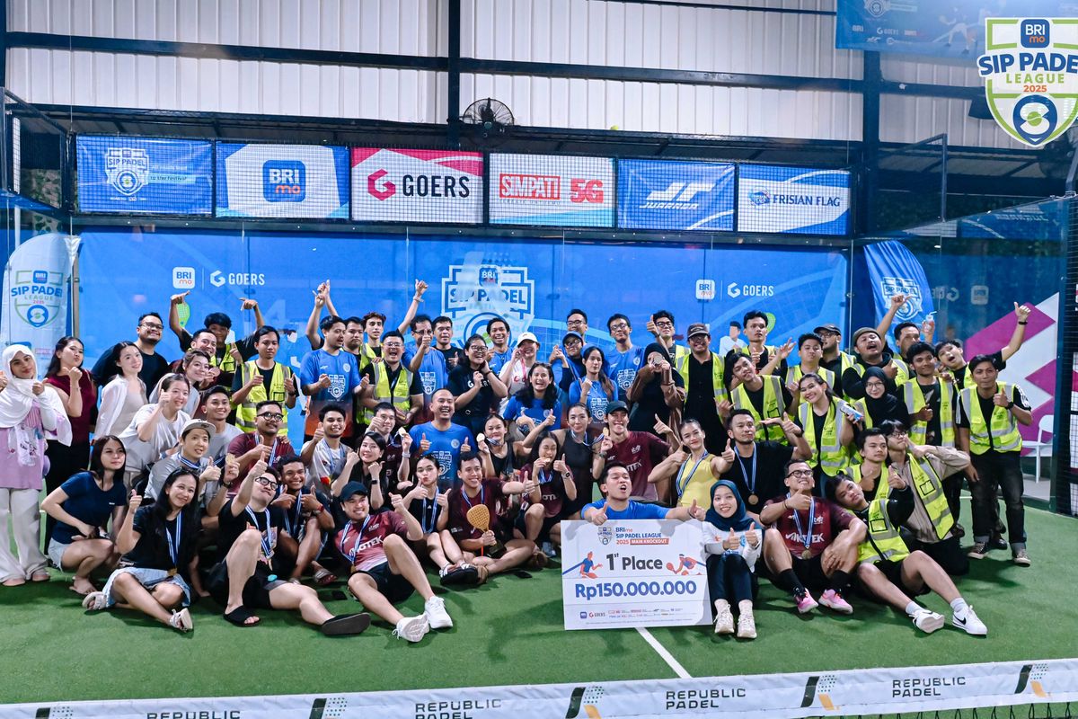 Padel, Turnamen padel, padel, olahraga padel, turnamen padel, ACDP Juarai SIP Padel League 2025, Turnamen demi Kembangkan Pemain Indonesia
