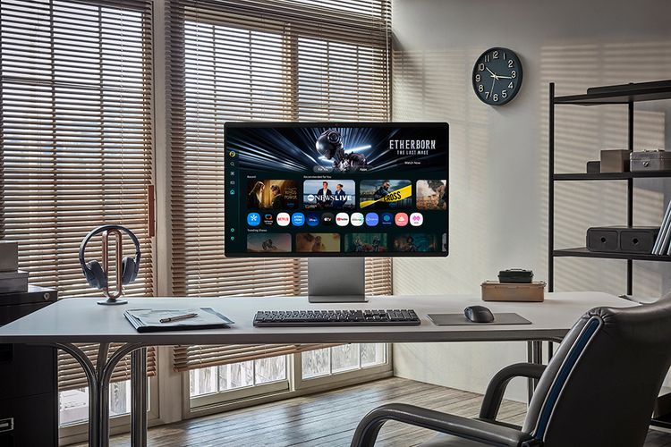 Samsung, monitor, Monitor, monitor pintar, Samsung Rilis Trio Smart Monitor AI di Indonesia, Harga mulai Rp 5 Jutaan