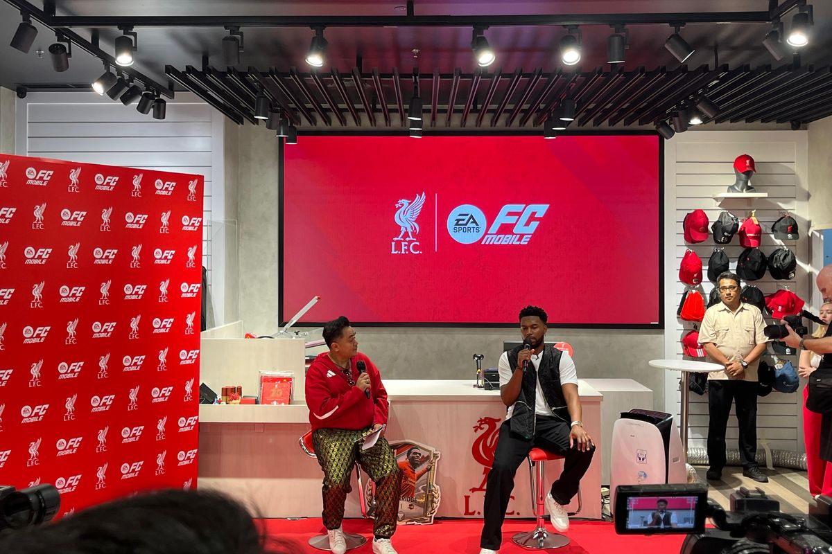 Liverpool, EA SPORTS FC Mobile, Daniel Sturridge, Launching Hero FC Mobile, Daniel Sturridge Hadir di Jakarta