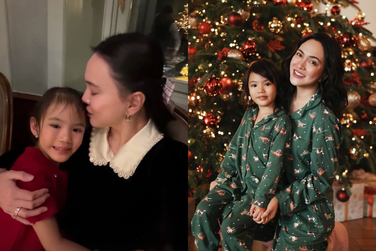Natal, merayakan Natal, Intip Outfit Shandy Aulia Saat Merayakan Natal 2025, Classic Chic Style