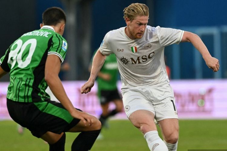 Manchester City, Napoli, liga champions, antonio conte, Kevin De Bruyne, pelatih napoli, man city vs napoli, link live streaming man city vs napoli, Link Live Streaming Man City vs Napoli di Matchday ke-1 Liga Champions