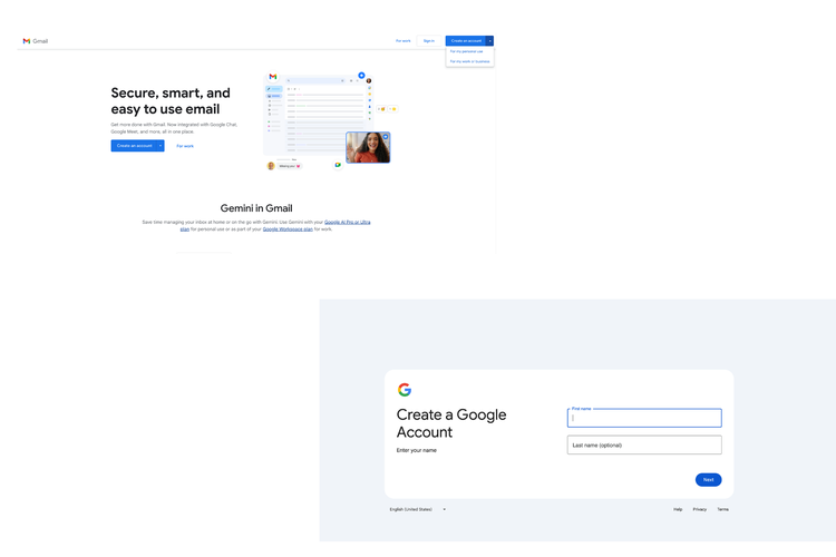 email, google mail, Gmail, cara buat gmail baru, Cara Daftar Gmail Baru di Laptop untuk Pemula, Cepat dan Praktis