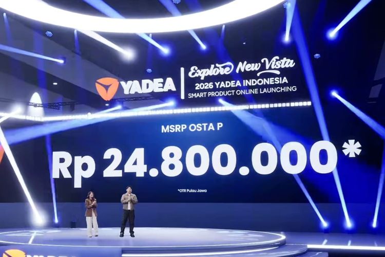 Yadea, jarak tempuh, Harga, Yadea Osta Meluncur, Tambah Pilihan Motor Listrik di Indonesia
