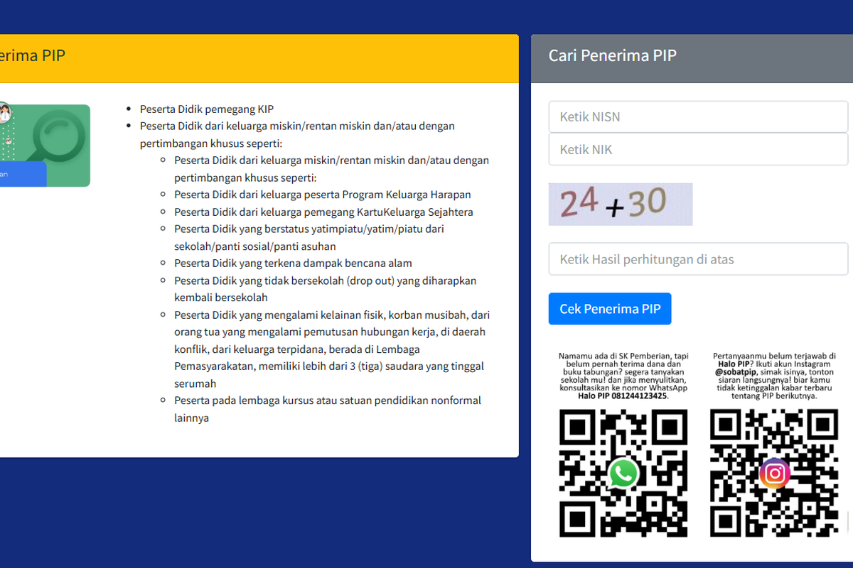 Cara cek penerima PIP, NISN dan NIK, PIP 2025, PIP 2025 Tahap 2 Cair! Cek Penerima dengan NISN dan NIK Sekarang