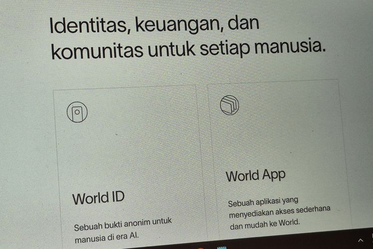 Komdigi, data, Worldcoin, pemindaian iris mata, World App, WorldID, Komdigi Sanksi Platform World, Data Iris Mata WNI Wajib Dihapus