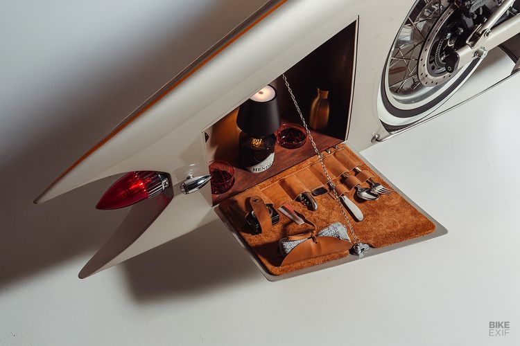 Kingston Custom, Royal Enfield, The Kingsman, Dirk Oehlerking, The kingsman, Modifikasi Unik Royal Enfield Shotgun 650 oleh Kingston Custom