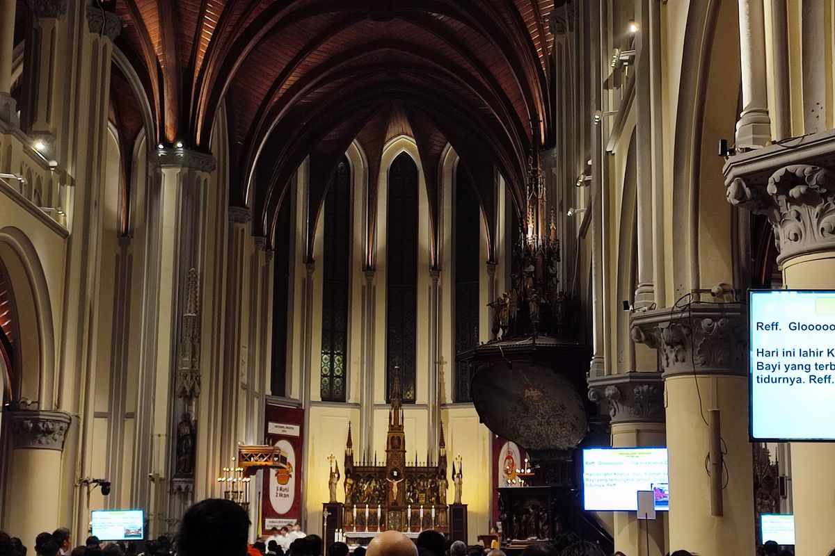Gereja Katedral, Gereja Katedral Jakarta, Katedral Jakarta, Ini Jadwal Lengkap Misa Natal 2025 di Gereja Katedral