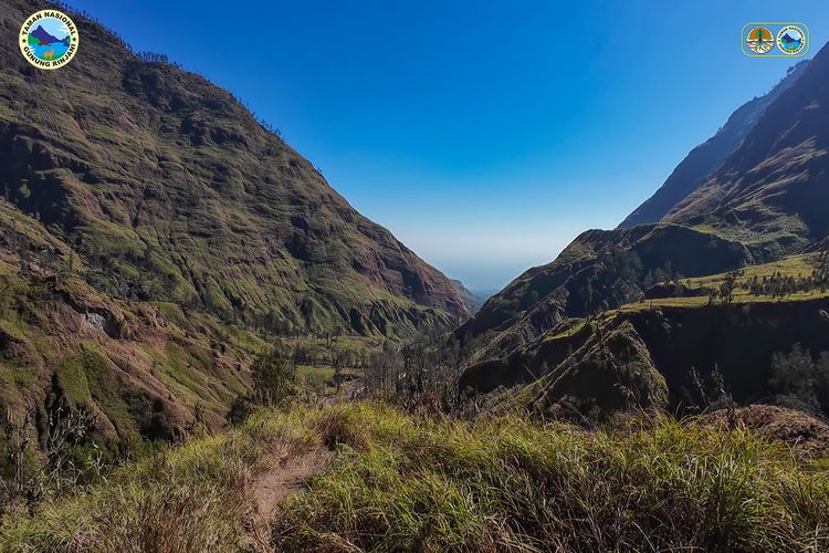 Torean Gunung Rinjani, pendakian gunung rinjani, Pendaki Malaysia meninggal di Rinjani, torean gunung rinjani, Lokasi Pendaki Malaysia yang Meninggal di Jalur Torean Rinjani, Jalur Curam Tepi Jurang