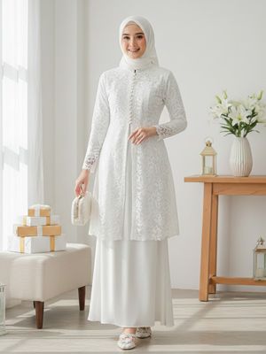 Tren Baju Lebaran 2026, One Set Kebaya yang Bisa Buat Kondangan