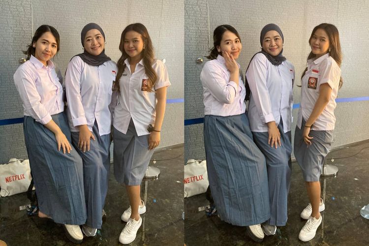 seragam sekolah, Hogwarts, kostum unik, ulang tahun kompas, ulang tahun kompas com, hut kompas com, 9 Outfit Unik Karyawan Kompas.com di HUT Ke-30, Seragam SD hingga Hogwarts