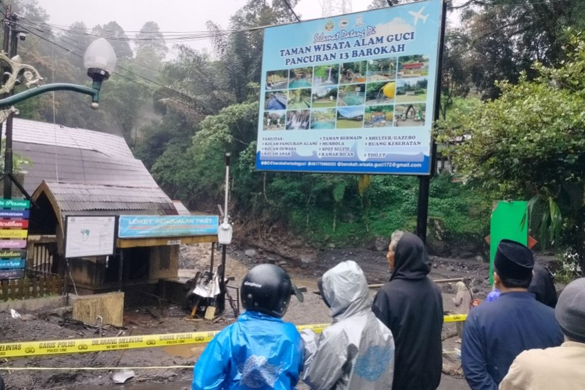 kawasan Wisata Guci, banjir bandang, Tegal, Banjir Bandang di Kawasan Guci Disebut yang Terparah Sejak 1969–1971