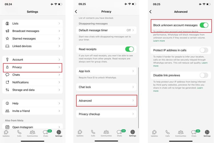 WhatsApp, Cara agar Tidak Menerima Pesan WhatsApp dari Orang Lain Tanpa Blokir, Mudah
