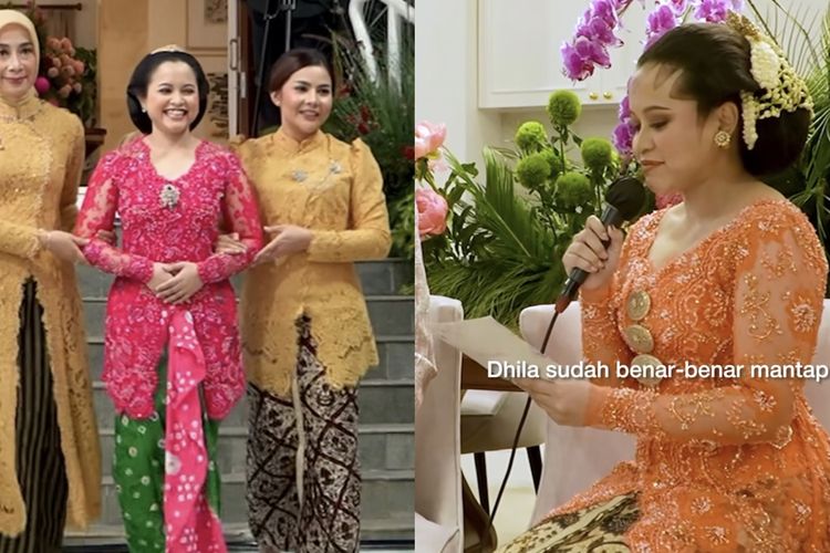 Pramono Anung, Hanifa Fadhila Pramono, Hanifa Fadhila Pramono menikah, Hanifa Fadhila Pramono anak Pramono Anung, suami Hanifa Fadhila Pramono, pendidikan Hanifa Fadhila Pramono, Hanifa Fadhila Pramono siraman, pramono anung hanifa fadhila pramono, Hanifa Fadhila Pramono Kenakan Kebaya Fuchsia dan Oranye Saat Siraman Jelang Pernikahan