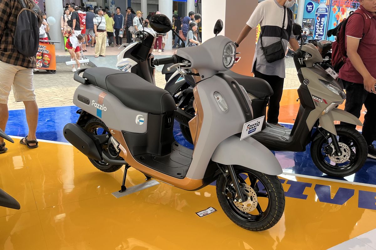 Yamaha, Fazzio Hybrid, Jakarta Fair, yamaha, Yamaha Fazzio, Yamaha Fazzio Hybrid, Yamaha Fazzio Hybrid Punya 2 Warna Baru, Rilis di Jakarta Fair 2025