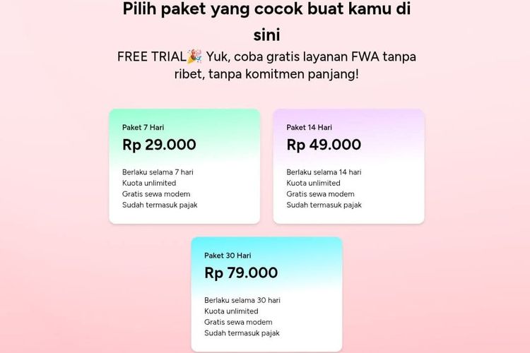 Internet, Internet Rakyat, Surge, internet, internet murah, internet rakyat, internet murah 100 mbps, pendaftaran internet murah 100 mbps, Tiga Paket Murah Internet Rakyat Menghilang dari Situs Resmi, Tersisa Opsi Rp 100.000