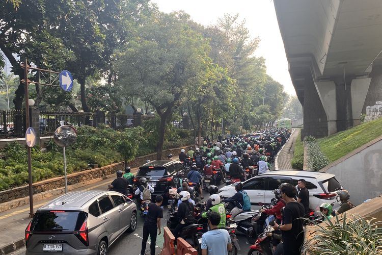 kemacetan, Polda Metro Jaya, Kemacetan Jakarta Kini Diklaim Bisa Terurai Lebih Cepat