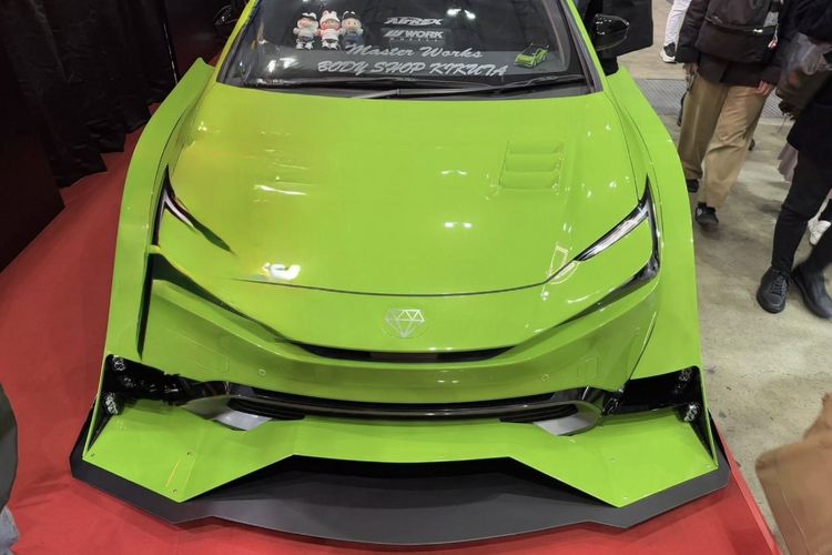 Toyota, modifikasi, mobil, Toyota Prius Terbaru Tampil Ekstrem, Terinspirasi Gaya Samurai