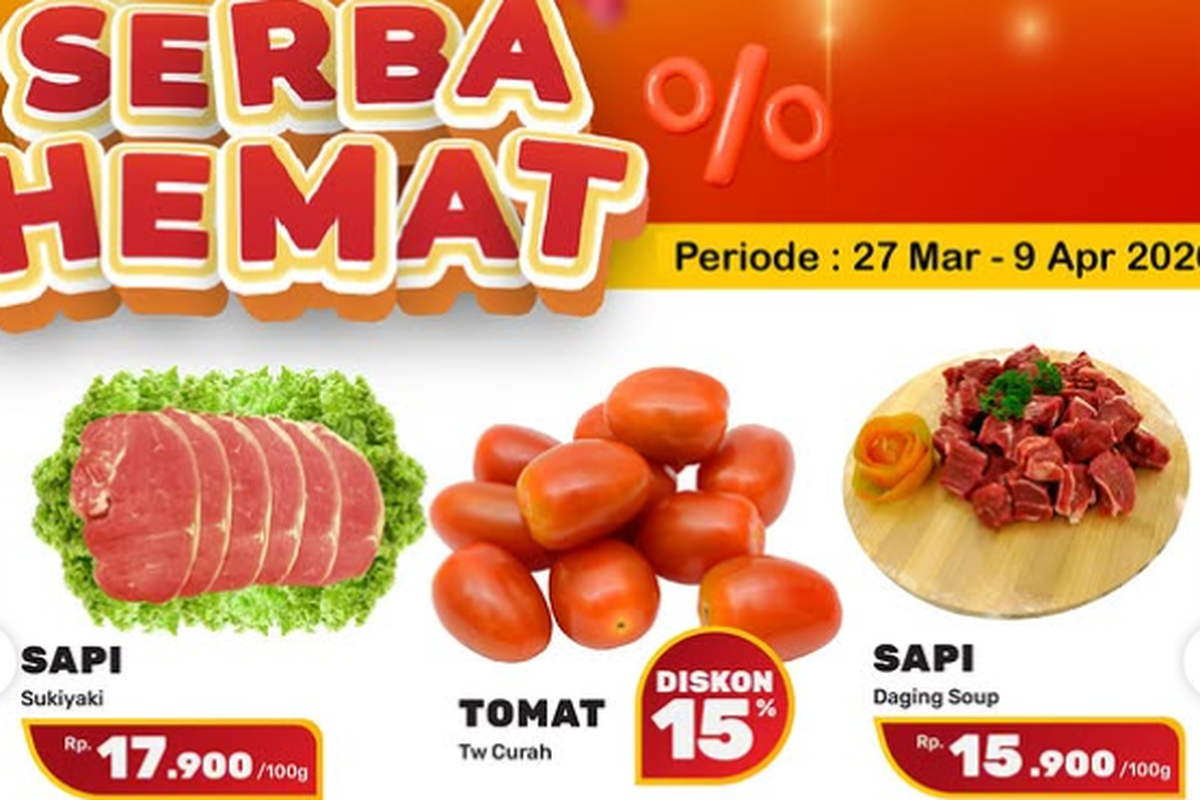 promo Yogya hari ini, Promo Yogya Hari Ini 30 Maret 2026, Stok Daging Fresh Diskon 15 Persen
