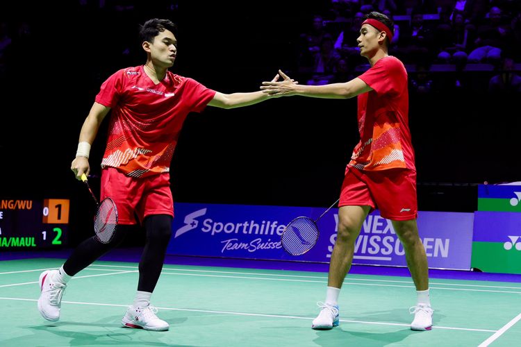 Indonesia, Swiss Open, Anthony Sinisuka Ginting, Alwi Farhan, China, Leo Rolly Carnando, Bagas Maulana, Malaysia, Link Live Streaming Swiss Open: Ginting Berburu Tiket Perempat Final