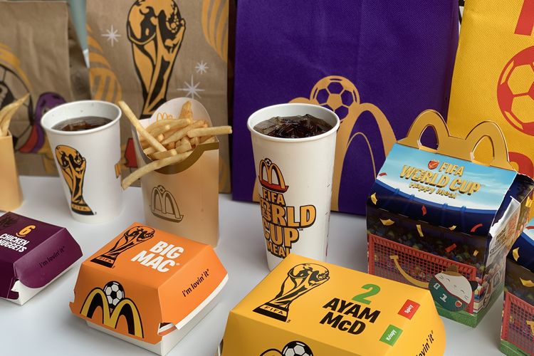 FIFA World Cup 2026, Piala Dunia 2026, McDonald's Indonesia Rilis Menu Spesial Piala Dunia 2026, Ada Gelas Legenda Bola