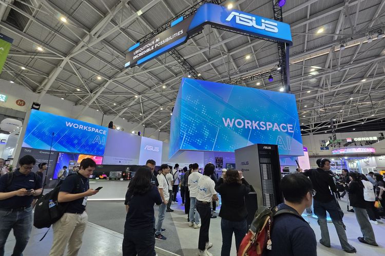Computex, Asus, Suasana Hari Pertama Computex 2025: Inovasi dan Sneaker di Mana-mana