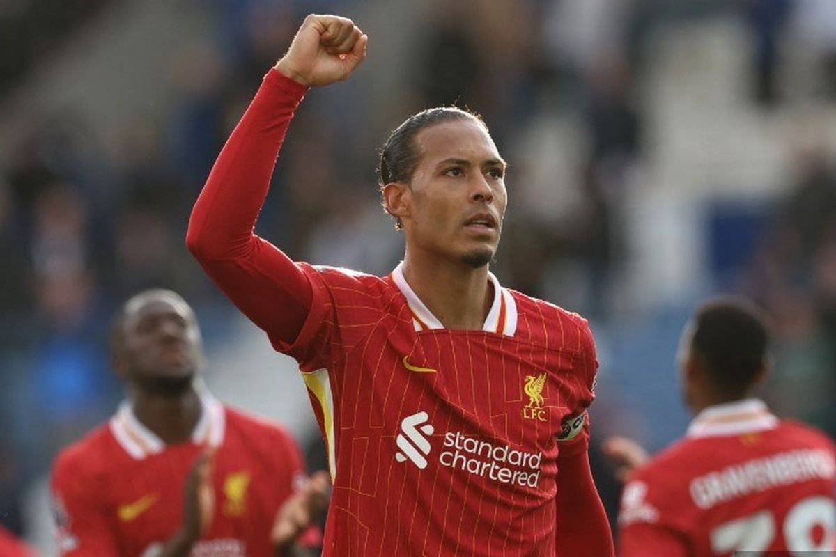 Liga Inggris, Liverpool, gol Van Dijk, virgil van dijk, kapten Liverpool, Hasil Man City vs Liverpool, bek liverpool, gol van dijk, Man City Vs Liverpool 3-0, Komentar Pasrah Van Dijk Soal Kontroversi Golnya