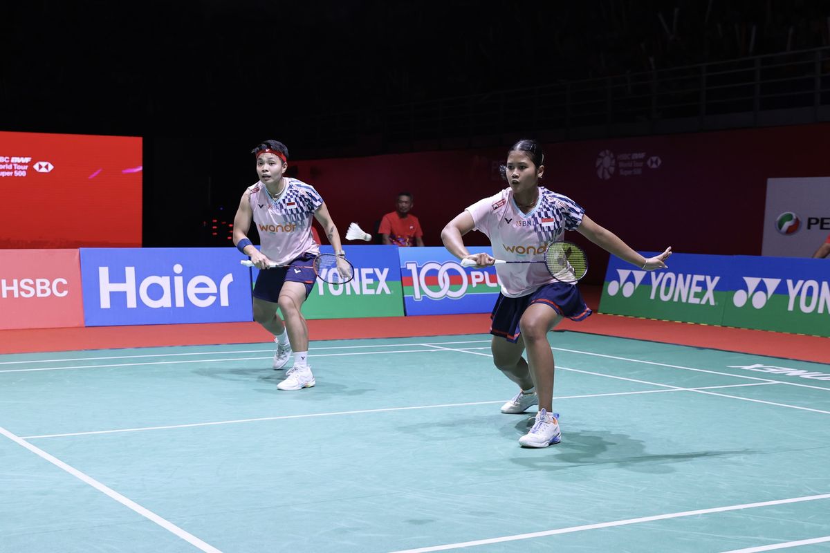 Malaysia Masters, Apriyani Rahayu, Malaysia Masters 2025, Malaysia masters 2025, apriyani rahayu febi setianingrum, Hasil Malaysia Masters 2025, Hasil Malaysia Masters 2025: Indonesia Tanpa Wakil di Final, Apriyani Ingin Febi Lebih Berani