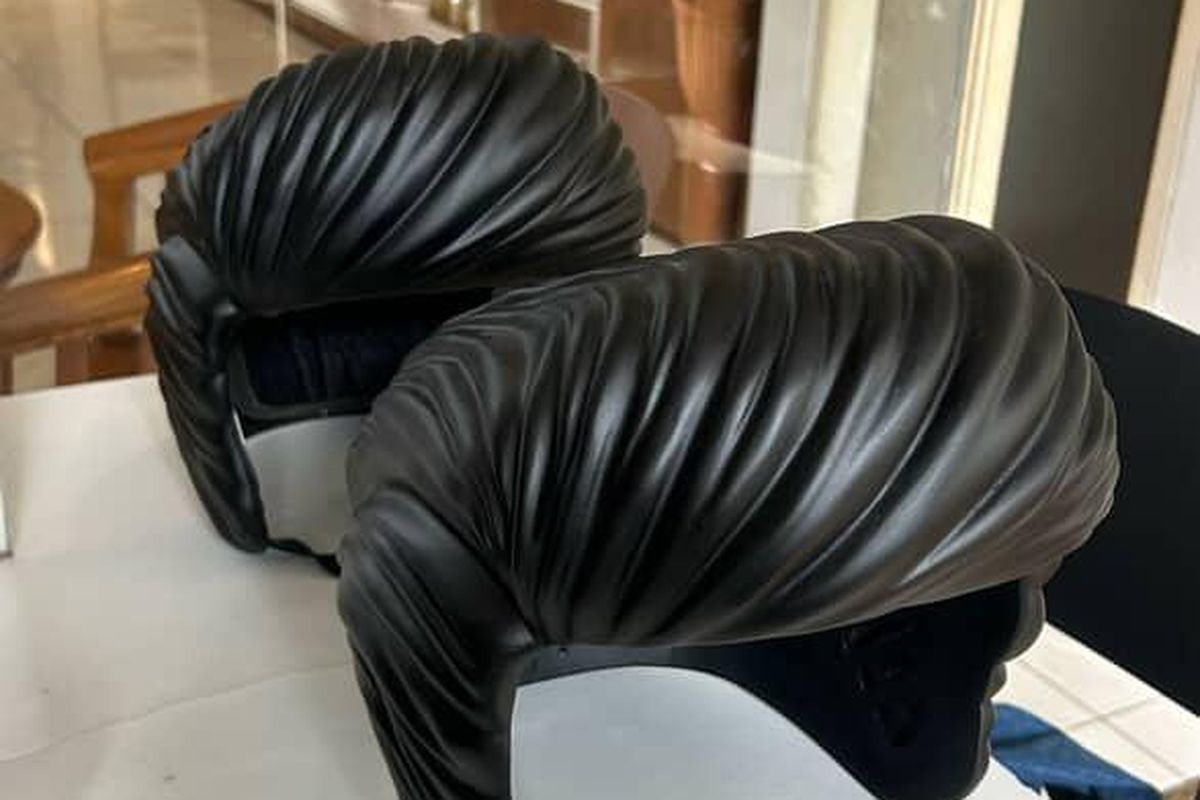 Riders and Rules, Lucas and Sons, helm, Helm, Tora Sudiro, helm unik, helm rambut elvis presley, Helm Unik Rambut Elvis Presley Buatan Bandung Ide Tora Sudiro