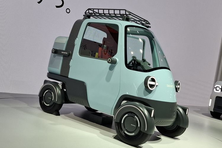 listrik, jepang, Daihatsu, legenda, bemo, retro modern, Japan Mobility Show 2025, Midget x, Midget X, Reinkarnasi Legenda Daihatsu di Era Elektrifikasi