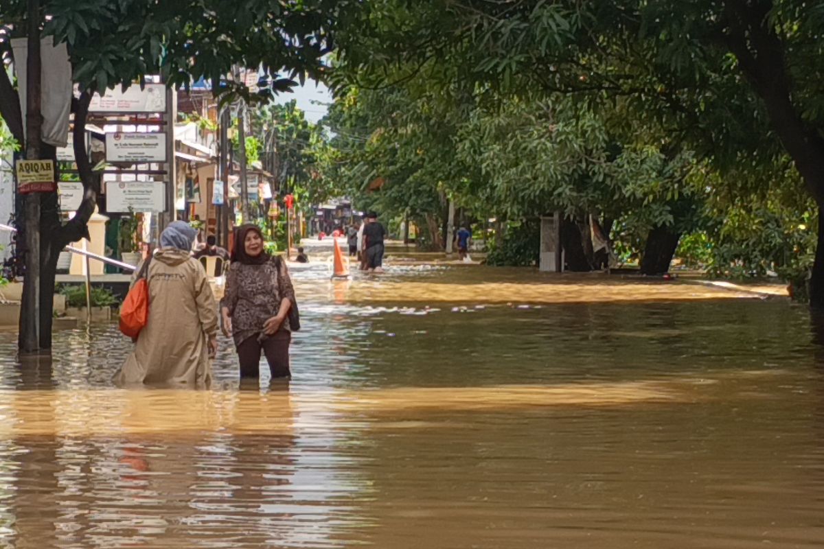 BNPB, Banjir Bekasi Berangsur Surut, BNPB Catat 45 Desa Masih Terendam di 14 Kecamatan