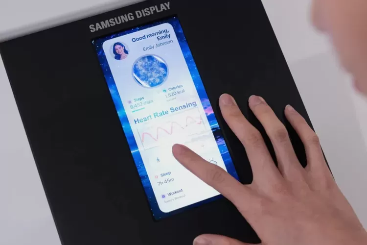 Privacy Display, Samsung, layar, Sensor OLED Display, tekanan darah, heart rate, Samsung Health, Samsung Display, Samsung 