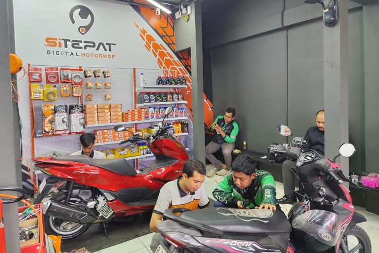 bengkel motor, outlet baru, SiTepat Digital Motoshop, Bengkel Motor Modern Ini Buka Cabang Baru di Kawasan Industri Cakung