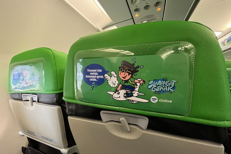 Citilink Indonesia, AQUA, Punya Livery Pesawat Baru, Citilink Gandeng Ilustrator Lokal
