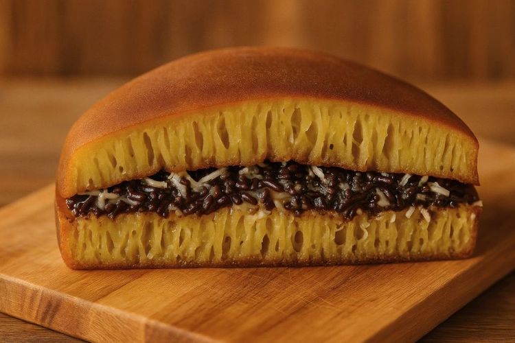 Martabak Manis, resep martabak manis teflon, martabak manis teflon, martabak manis teflon bersarang, martabak manis teflon empuk, martabak manis teflon lembut, Begini Cara Bikin Martabak Manis Teflon Bersarang dan Empuk Tahan Lama, Pakai 1 Telur Saja!