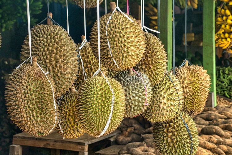 China Impor 50.300 Ton Durian Thailand via Kereta Ekspres