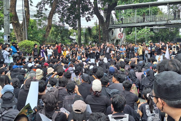 Jakarta, demonstrasi, lalu lintas, rute alternatif, Ada 3 Unjuk Rasa di Jakarta Pusat, Simak Rute Alternatif untuk Pengendara